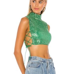 H:ours from revolve crop top